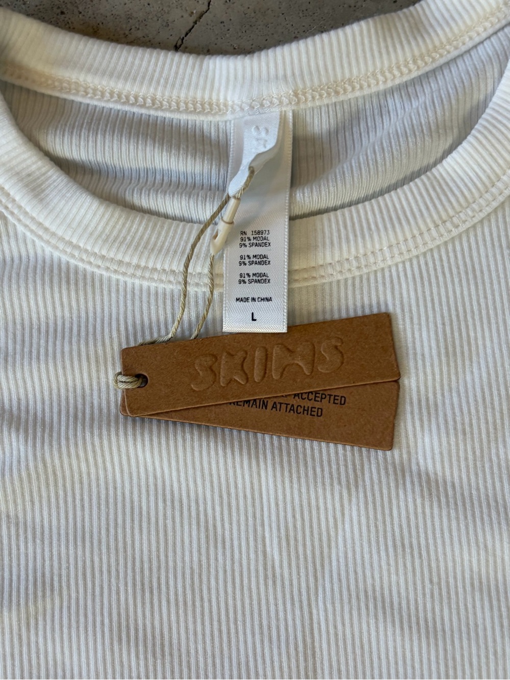 NWT SKIMS Soft Lounge Long Sleeve Dress Marble L - Picture 2 of 6